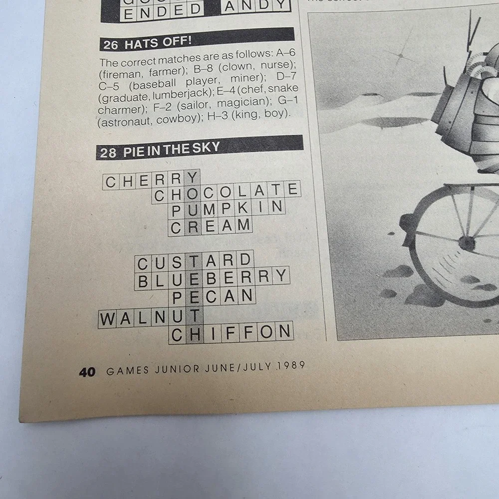 Vintage Lucky Charms Games Junior June/July 1989 General Mills‎ Special Edition